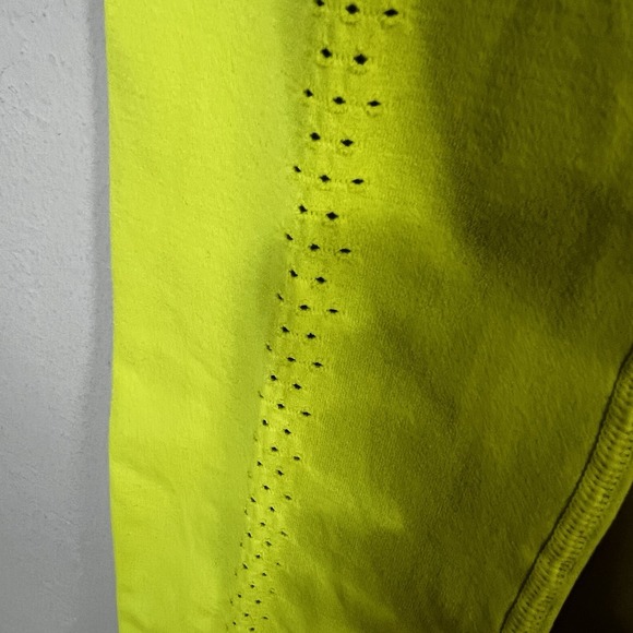 Free People Movement Leggings Good Karma XS/S High Rise 7/8 Length Bright Yellow - Picture 6 of 10